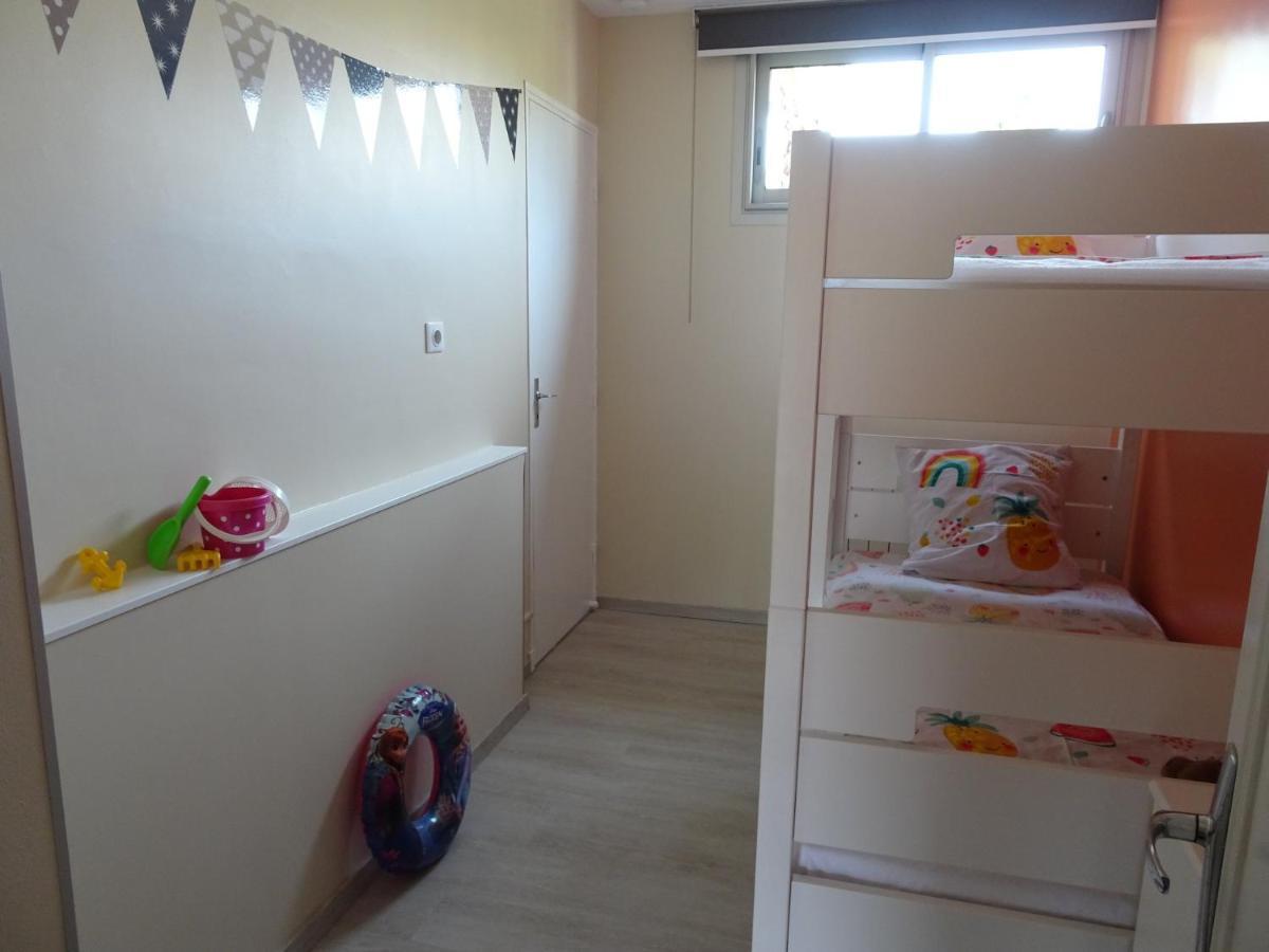 T3 150 M De La Plage, Climatisation, Piscine Et Parking Privatif - Le Lavandou Exteriör bild
